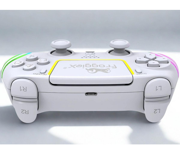 FroggieX Kontroler FX-P5-GP2-W do PS5 Bezprzewodowy Biały - 1455819 - zdjęcie 6